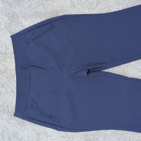Lane Bryant Nylon Blend Wear Everywhere Straight Leg Pants Side Zip Pockets 14 - Picture 2 of 13